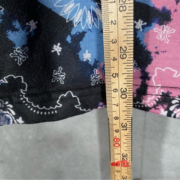 Zoo York T-Shirt Men L All Over Print Multicolour Skate Streetwear Retro Style - Picture 7 of 8